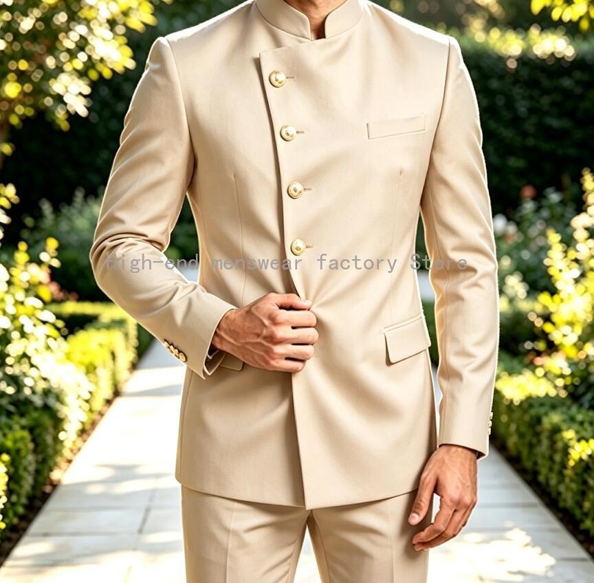 Latest Men Formal Wear - Desain Terbaru Setelan 2 Potong Jas