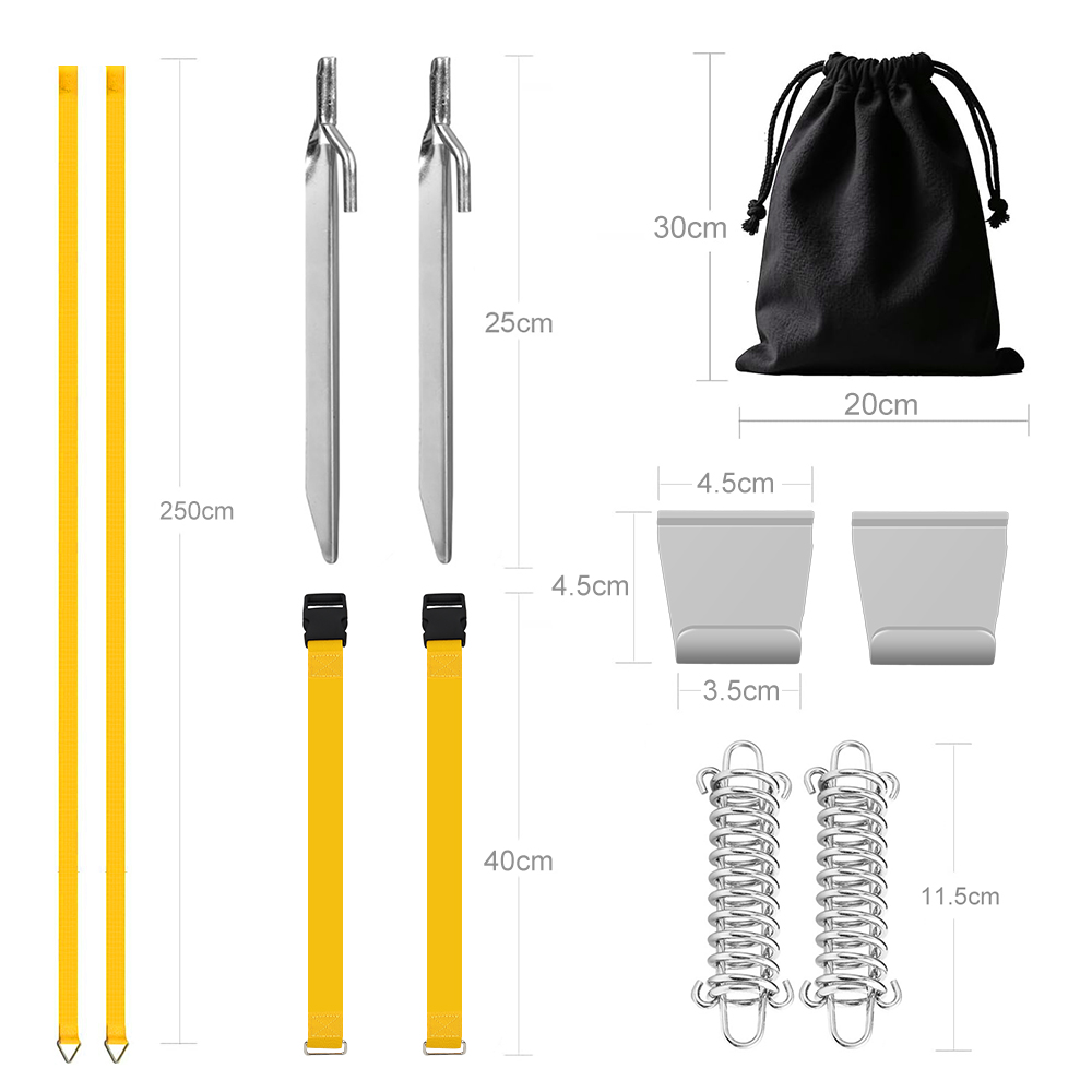 Windsor Knot Tie - Tali Pengikat Tahan Angin untuk Awning