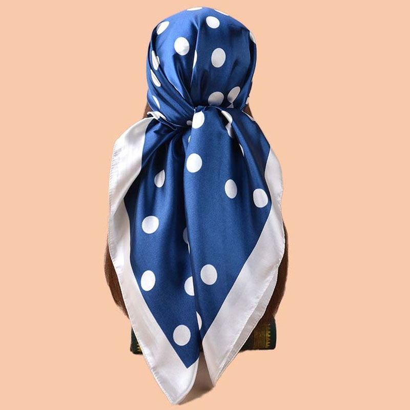 Syal Persegi Sutra Polkadot Me - Windsor Knot Tie ulasan dan harga
