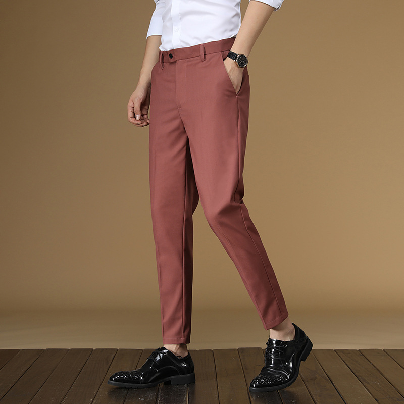 Celana Setelan Musim Panas Pri - Formal Wear For Men Black Suit ulasan dan harga