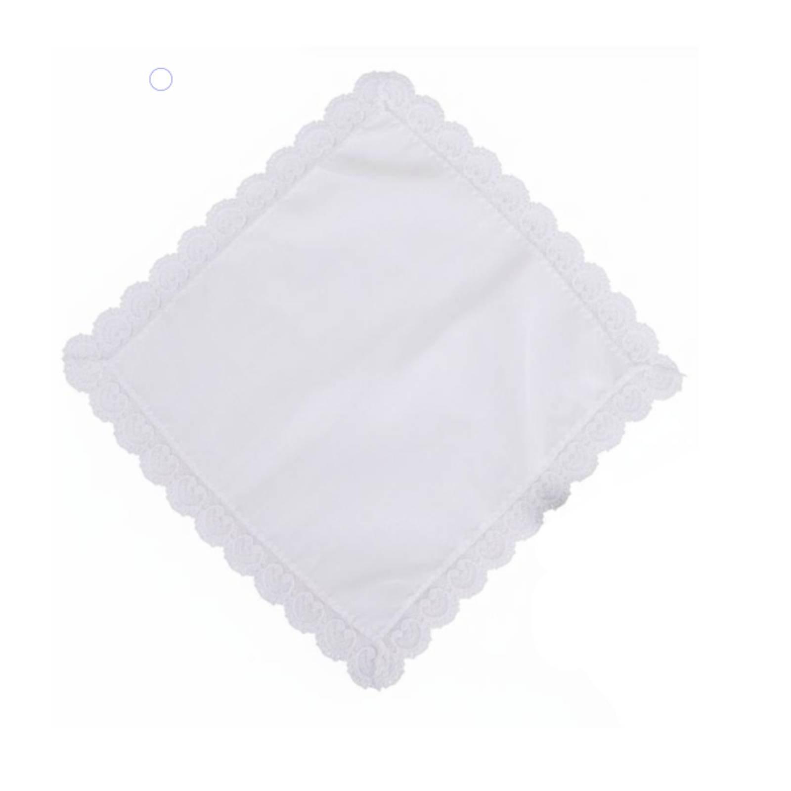 Sapu Tangan Katun Berenda untu - Monogrammed Handkerchief ulasan dan harga