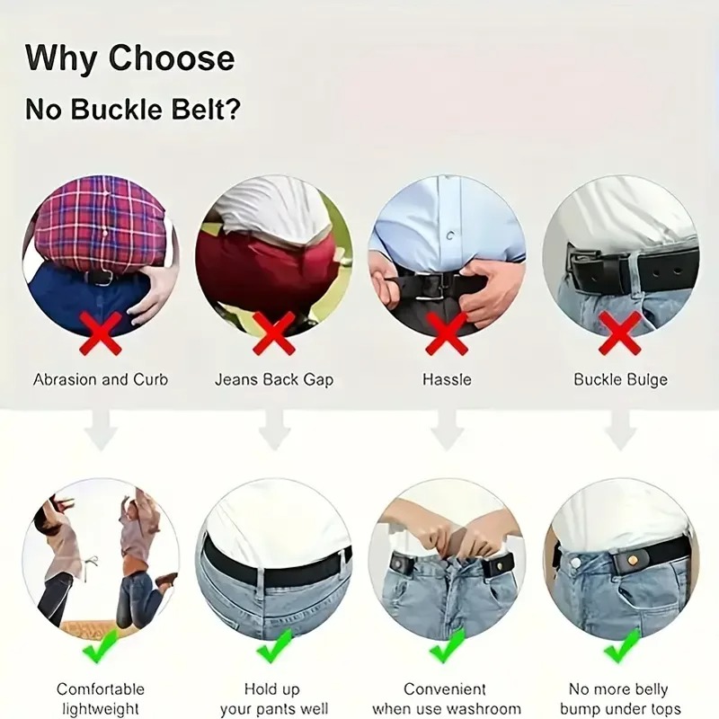 Sabuk Pinggang Elastis Dapat D - Men'S Formal Wear Belt ulasan dan harga