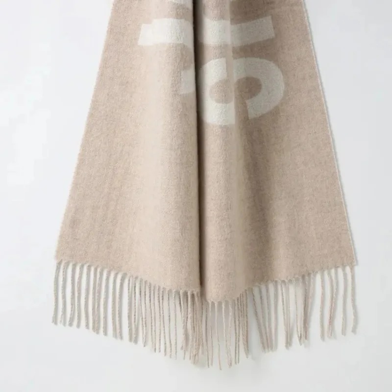 Syal Wol 100% untuk Wanita, Me - Monogrammed Handkerchief ulasan dan harga