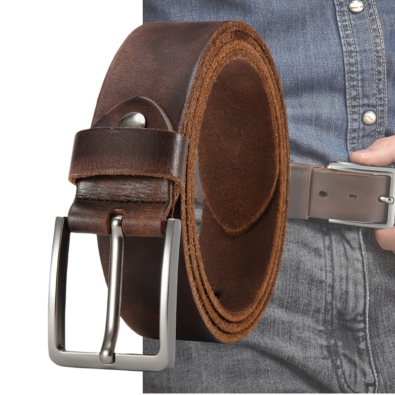 Sabuk Kulit Asli Pria dengan G - Men'S Formal Wear Belt ulasan dan harga