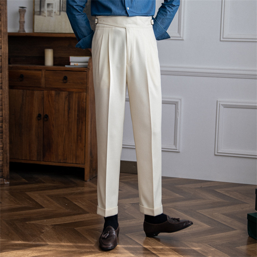 Celana panjang pinggang tinggi - Men'S Formal Wear Belt ulasan dan harga
